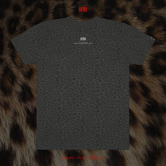 VandalMu$e Black Leopard T-Shirt