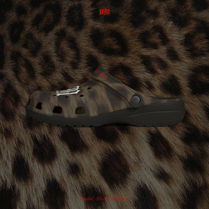 VandalMu$e Leopard Print Foam Rubber Shoes