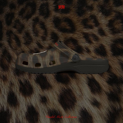 VandalMu$e Leopard Print Foam Rubber Shoes